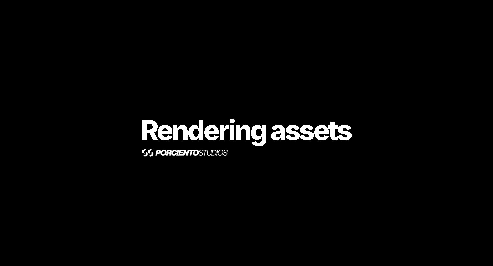Premium Architecture Rendering Assets & 3D Models | 99Porciento ...