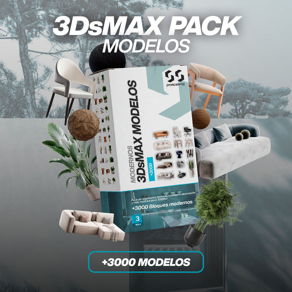 3DS Max Pack (+3000): Pro Models