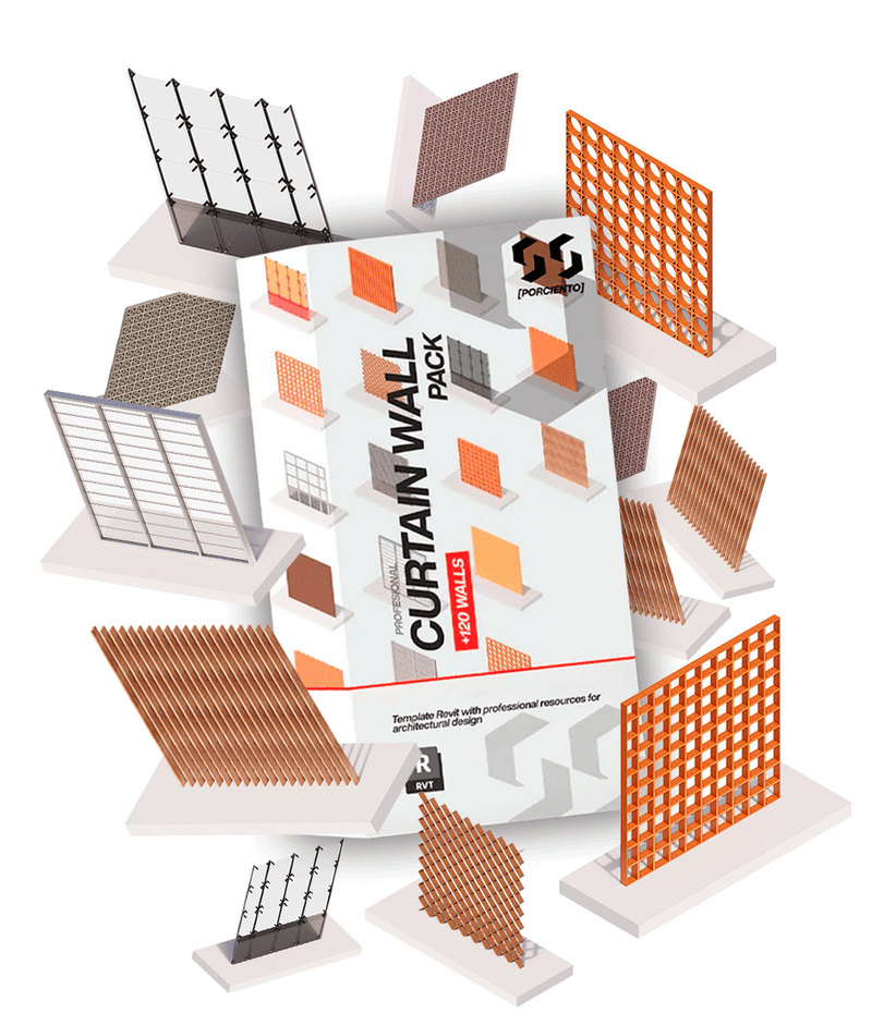 curtain wall architecture pack with facade systems and parametric design resources – muros cortina arquitectura recursos