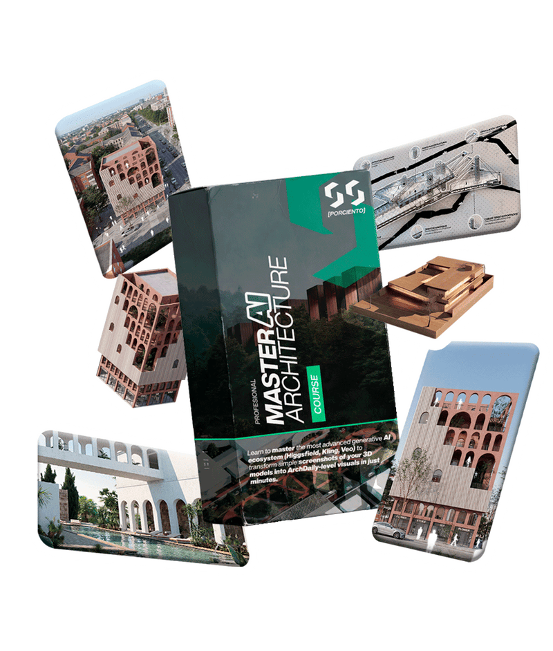 AI architecture course for rendering and workflows using artificial intelligence tools – curso arquitectura inteligencia artificial