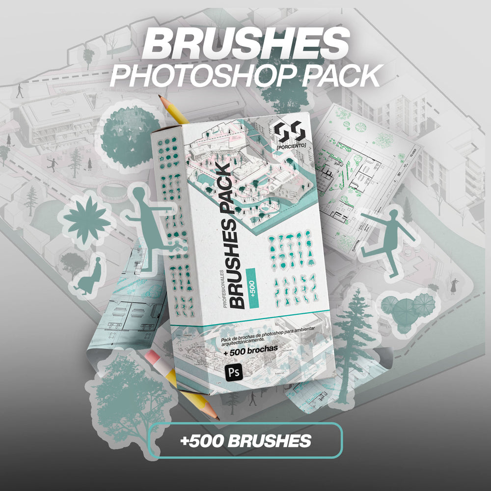 Arch. Pro Brushes Pack (+600) Photoshop