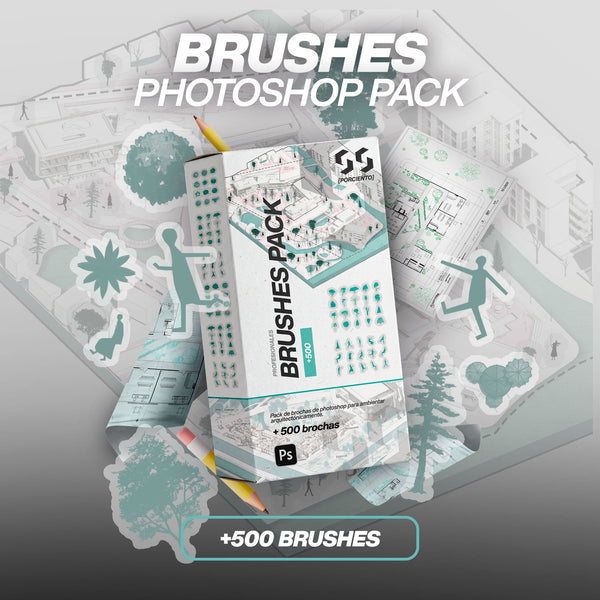 Arch. Pro Brushes Pack (+600) Photoshop