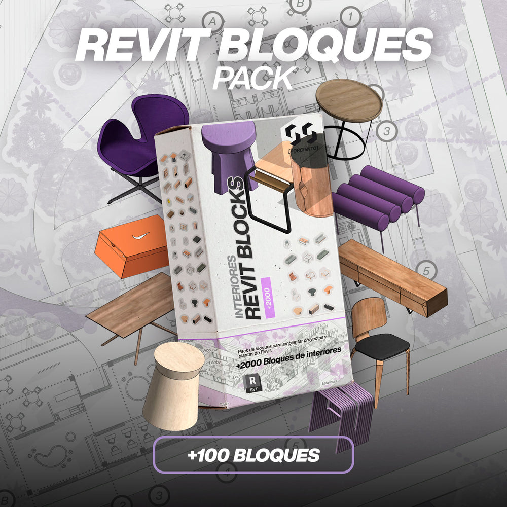 Pack +2000 Bloques Revit + Regalos