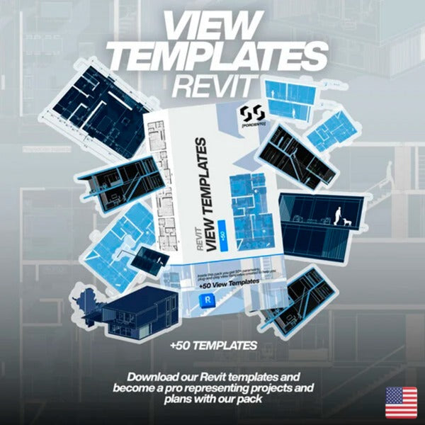 Pack of +70 Revit View Templates + gifts