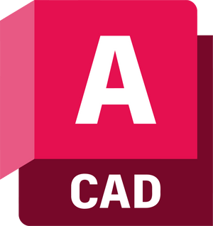autocad software logo for technical architecture drawings and drafting – autocad arquitectura planos